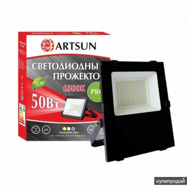 Прожектор светодиодный ARTSUN LED FL 50W 6500K PRO